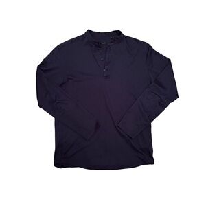 Matinique Men's Navy Long Sleeve Shirt